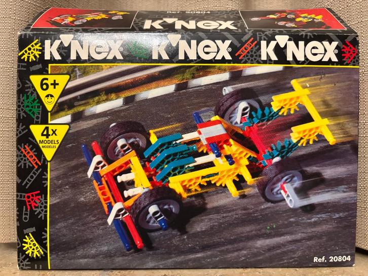 constructief speelgoed K'nex 20804 compleet: 4modellen, Kinderen en Baby's, Speelgoed | Bouwstenen, Gebruikt, K'nex, Ophalen