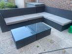 Loungeset wicker, Tuin en Terras, Ophalen, Gebruikt, 6 zitplaatsen, Loungeset