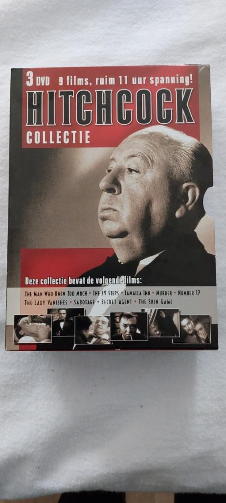 Hitchcock collectie, CD & DVD, DVD | Thrillers & Policiers, Comme neuf, Coffret, Enlèvement ou Envoi