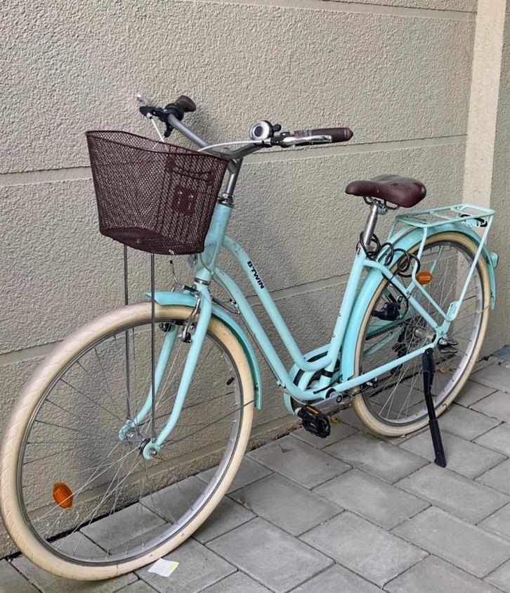 ELOPS 520 City Bike Decathlon |Zeer Goede Staat|€199 |LEUVEN, Fietsen en Brommers, Fietsen | Cruisers en Lowriders, Zo goed als nieuw