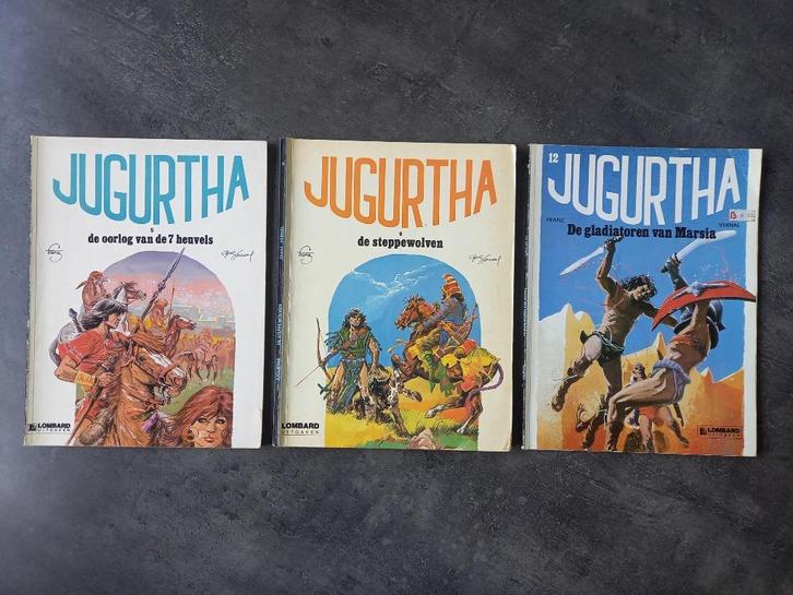 Strips Jugurtha, Boeken, Stripverhalen, Gelezen, Ophalen of Verzenden