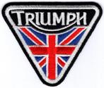 Triumph stoffen opstrijk patch embleem #24, Verzenden, Nieuw
