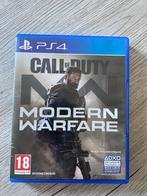 Jeu ps4 ModernWarfare, Games en Spelcomputers, Games | Sony PlayStation 4, Vanaf 18 jaar, 2 spelers, Zo goed als nieuw, Ophalen