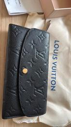 Louis Vuitton portefeuille Emilie zwart met factuur, Handtassen en Accessoires, Ophalen of Verzenden, Zo goed als nieuw, Zwart