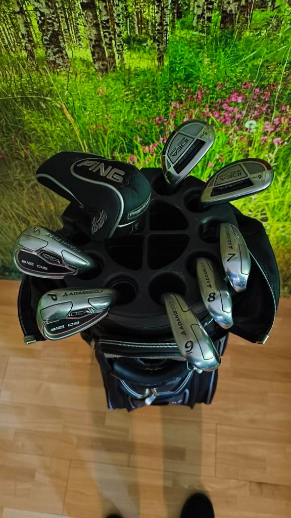 Golf sac et set Idea, Sports & Fitness, Enlèvement, Sac