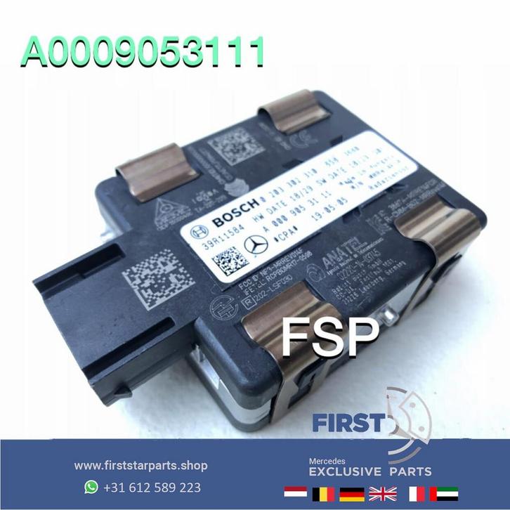 W205 distronic radar sensor A0009053111 Mercedes C klasse af, Autos : Pièces & Accessoires, Électronique & Câbles, Mercedes-Benz