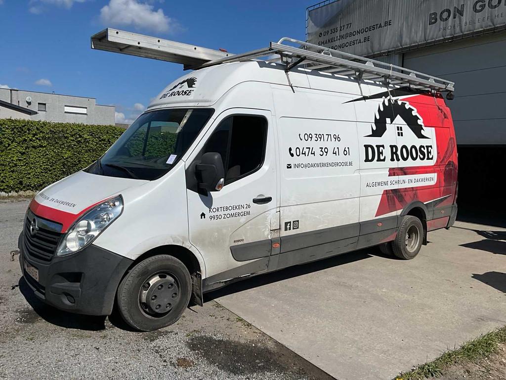 2018 Opel Movano R3500 Bedrijfswagen, Auto's, Bestelwagens en Lichte vracht, Bedrijf, Opel, Diesel, Euro 6, Handgeschakeld, Gebruikt