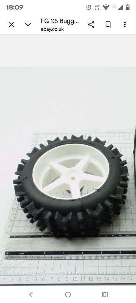 FG 1/5 off Road banden, Hobby & Loisirs créatifs, Voitures miniatures | 1:5 à 1:12, Envoi