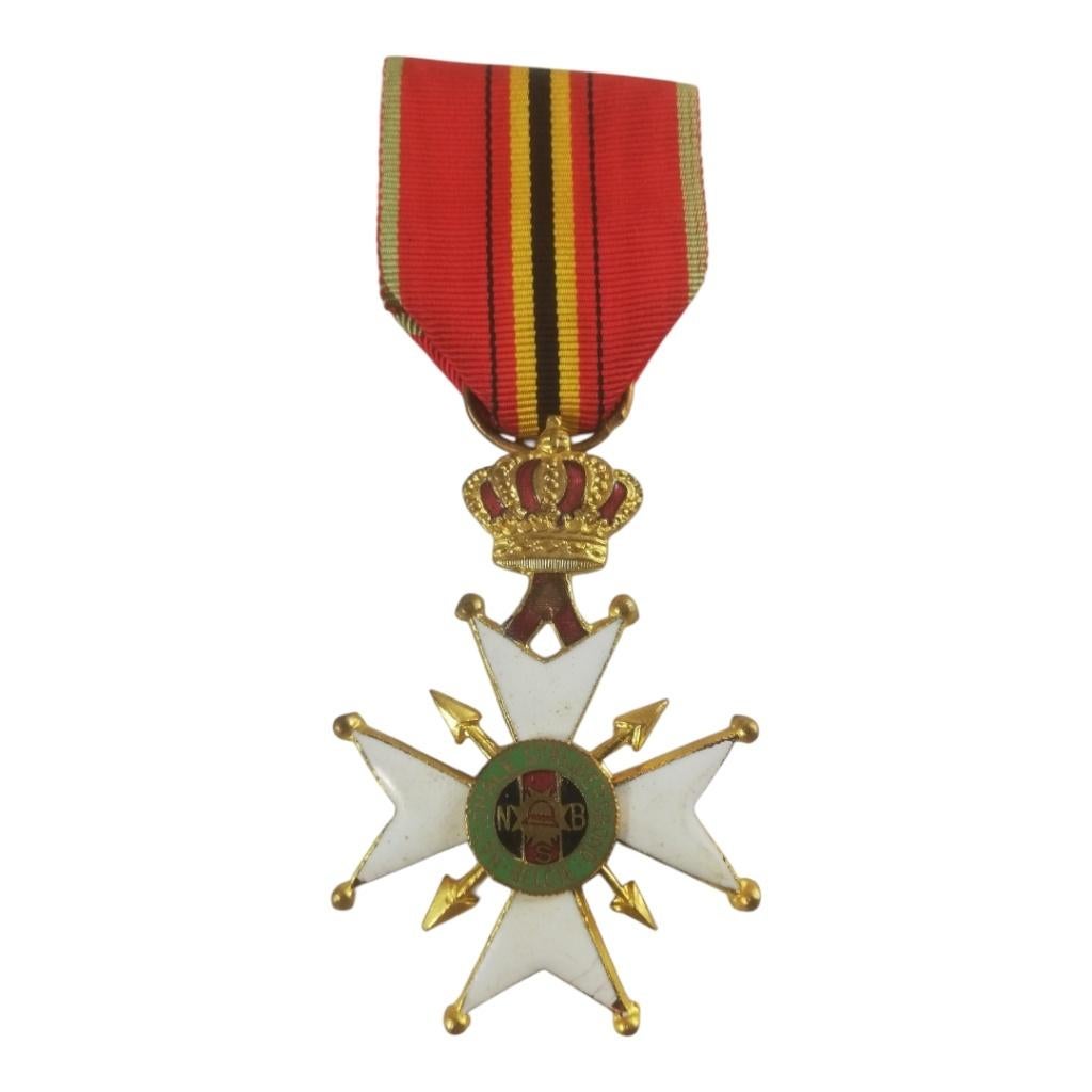 Belgique - Médaille de la National Warriors Union, Enlèvement ou Envoi, Autres, Ruban, Médaille ou Ailes