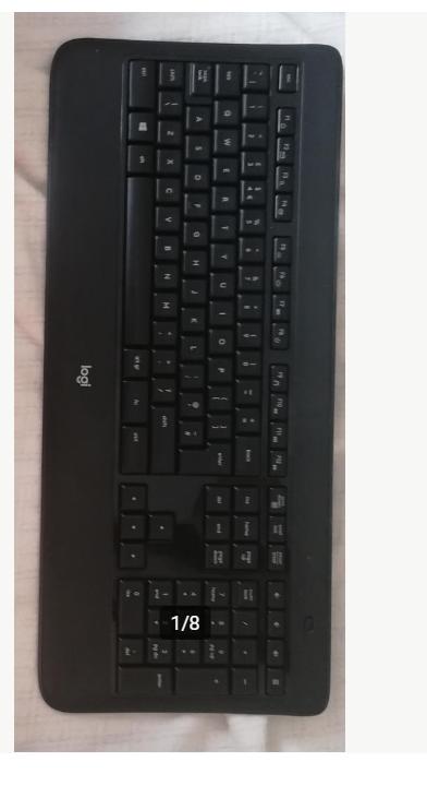 Logitech nieuw lichtgevend QWERTY-toetsenbord zonder dongle, Computers en Software, Toetsenborden, Ophalen, Gaming toetsenbord