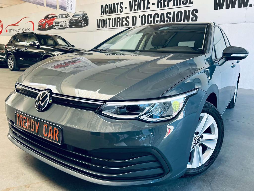 Volkswagen Golf 1.5 eTSI Life DSG EU6d GPS+ACC+TVA+CARNET+GA, Argent ou Gris, Achat, Entreprise, 5 portes