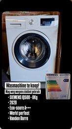 Siemens IQ500-8kg, Ophalen, 1200 tot 1600 toeren, 8 tot 10 kg, Zo goed als nieuw