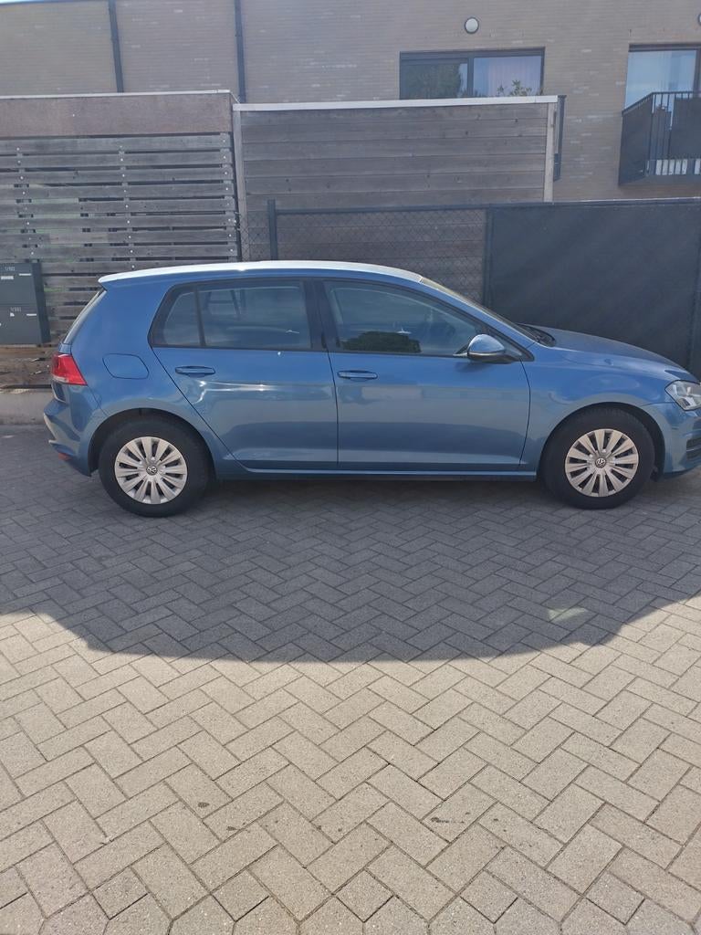 VW golf 7 2014  SLECHTS  66.000KM 1.2 TSI prijs licht bespr, Auto's, Voorwielaandrijving, Euro 5, Stof, Blauw