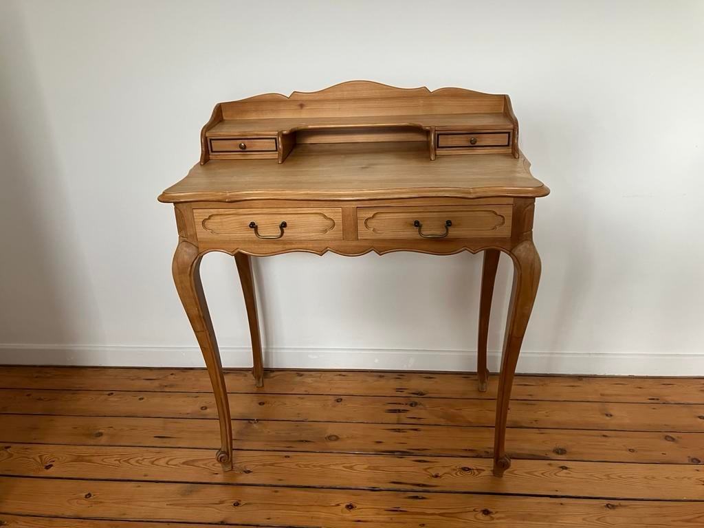 bureau vintage en bois, Maison & Meubles, Armoires | Secrétaires, Enlèvement, Utilisé