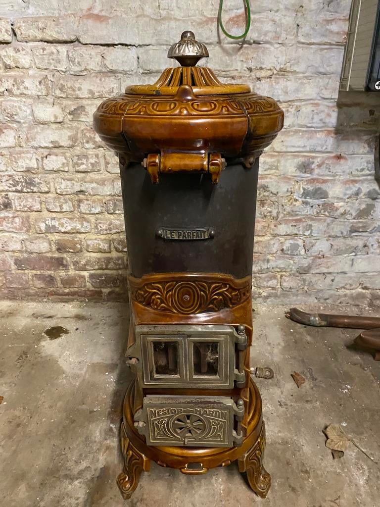 Nestor Martin Perfect fornuis, Huis en Inrichting, Ophalen, Zo goed als nieuw, Hout, Houtkachel