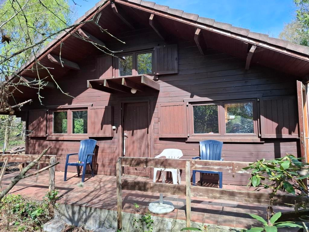 Houten chalet (blokhut), Enlèvement, Bois, Cabane en bois