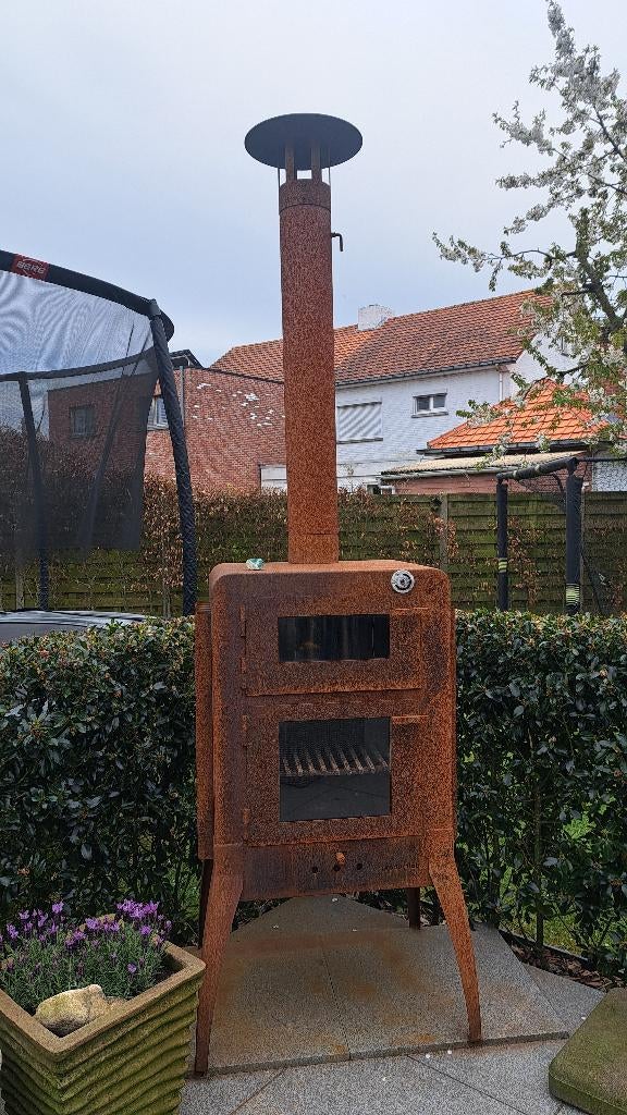 Pizza oven- tuinhaard/oven, Ophalen, Zo goed als nieuw, Product lab