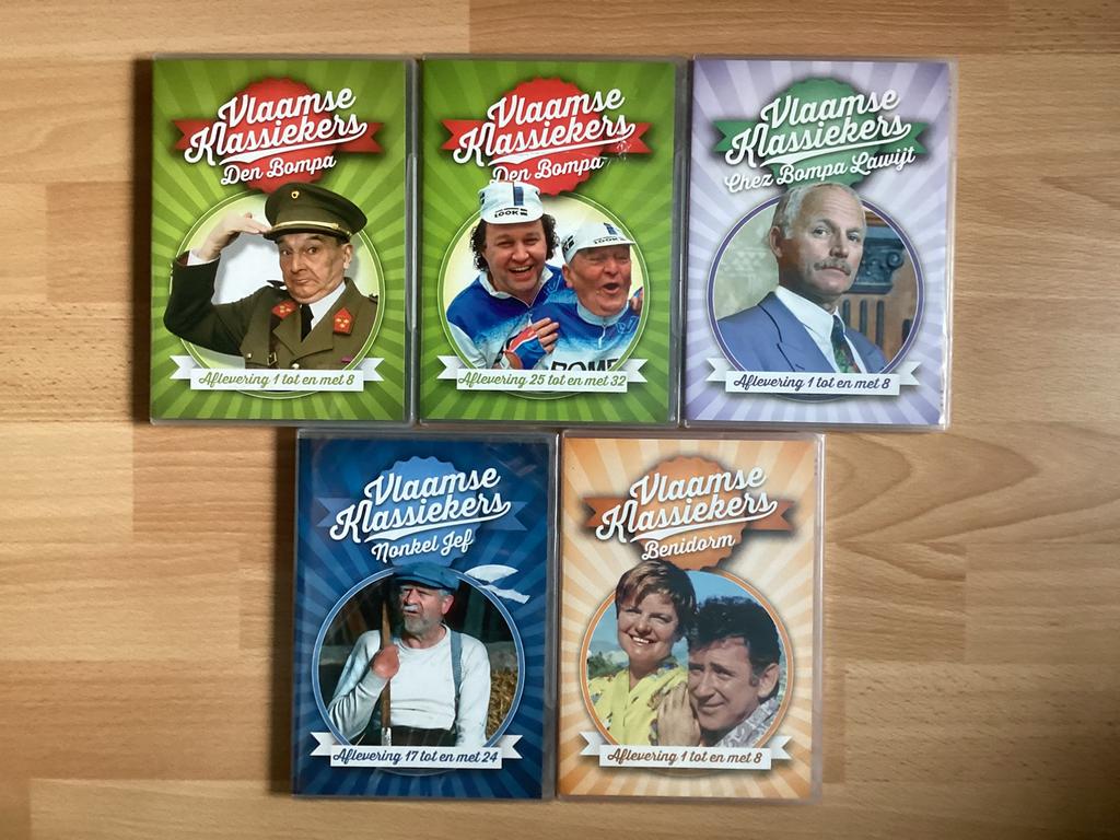 Dvd’s Vlaamse Klassiekers, CD & DVD, DVD | Classiques, Tous les âges, Enlèvement ou Envoi