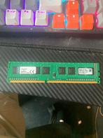 2xKingston 4GB DDR3 1600MHZ, Computers en Software, RAM geheugen, Verzenden, Refurbished, DDR3, Desktop