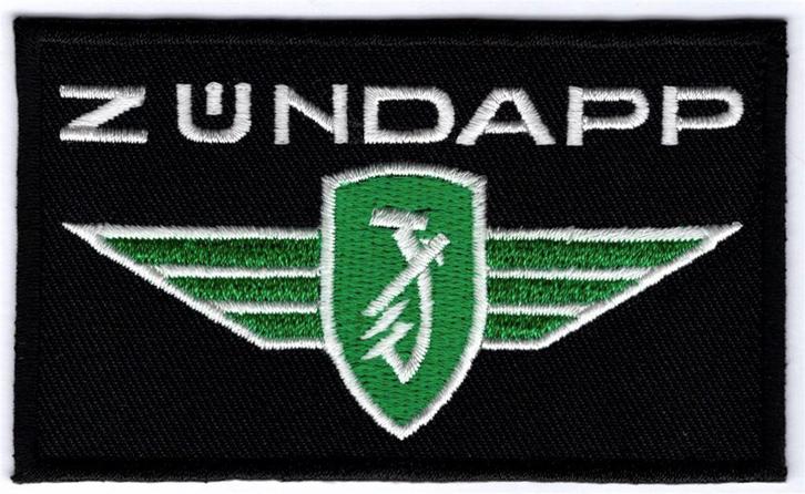 Zundapp stoffen opstrijk patch embleem #1, Motoren, Accessoires | Overige, Nieuw, Verzenden