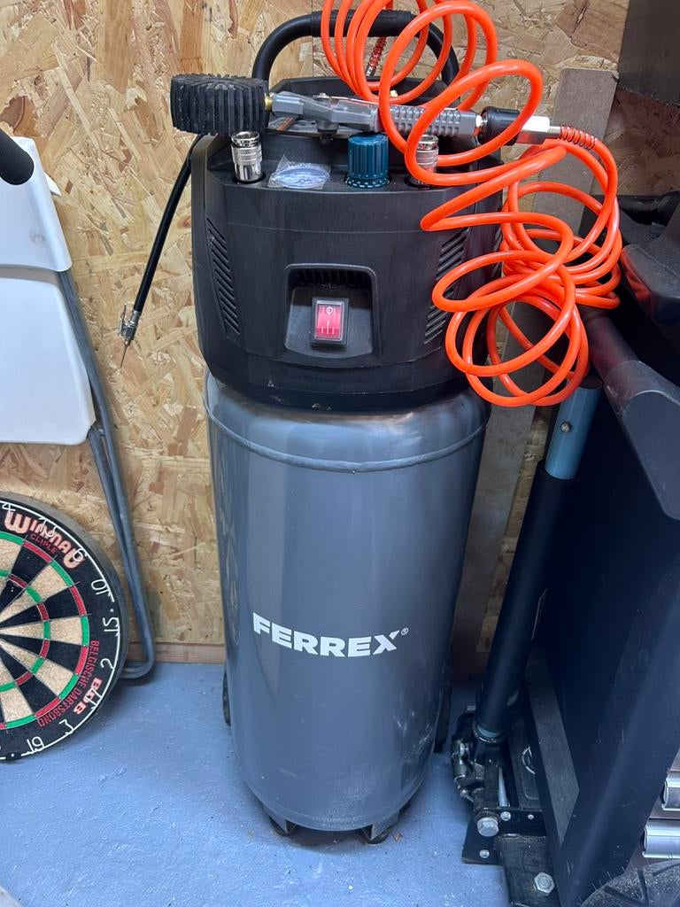 Compresseur ferrex 50l vertical, Bricolage & Construction, Enlèvement, Autres types
