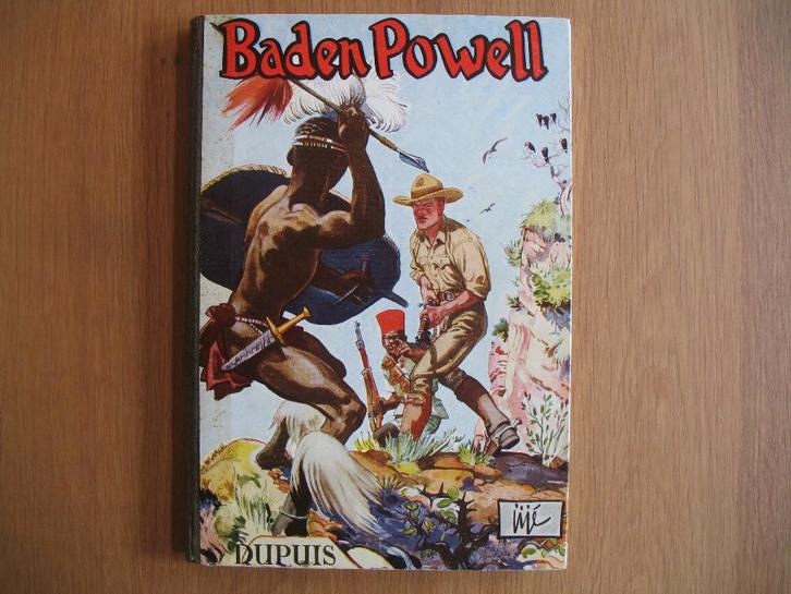 Baden Powell, HC, 1ste druk 1950, Jijé, Boeken, Stripverhalen, Eén stripboek, Ophalen of Verzenden