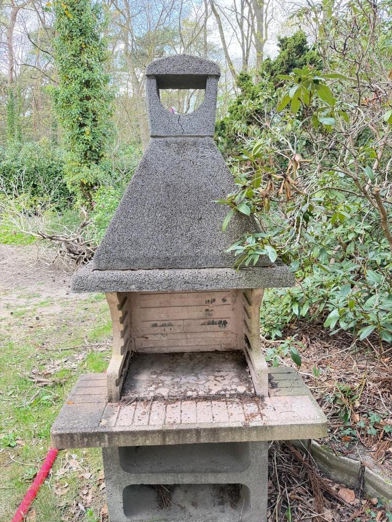 Stenen BBQ, Ophalen, Gebruikt