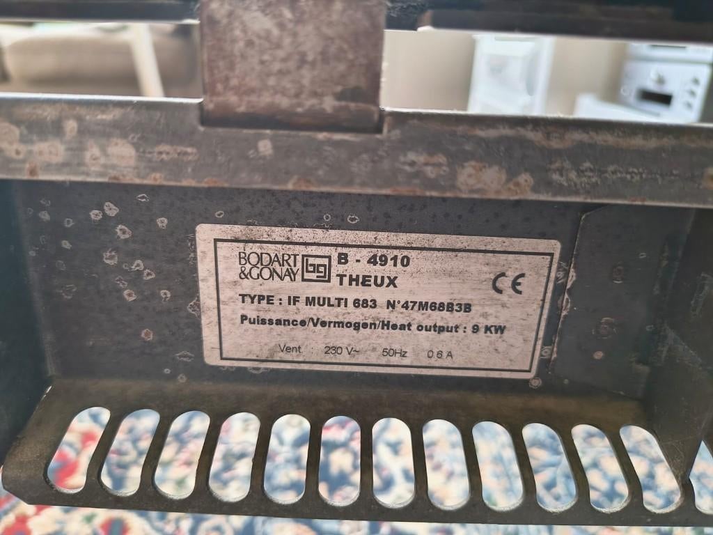 Kachel Bodart & Gonay IF Multi 683, Maison & Meubles, Maison & Meubles | Autre, Enlèvement, Utilisé