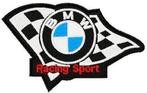 Écusson BMW Racing Sport 111 x 65 mm, Enlèvement ou Envoi, Neuf