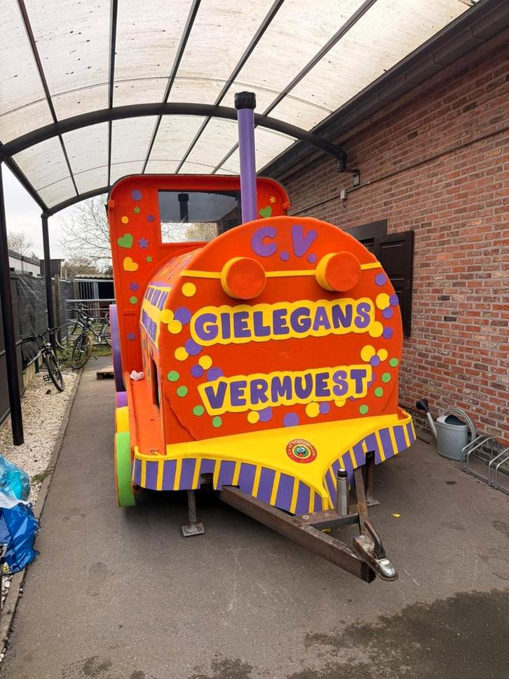 Carnavalswagen enkelasser dessel  TE KOOP, Hobby en Vrije tijd, Feestartikelen | Verhuur, Ophalen