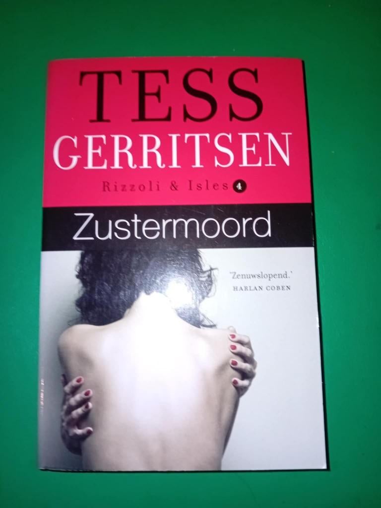 boek zustermoord, Verzenden, Tess Gerritsen, Zo goed als nieuw, Nederland