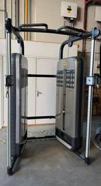 Zwarte Technogym Dual Adjustable Pulley, Enlèvement, Utilisé, Jambes