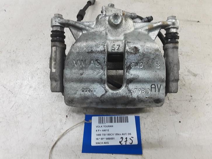 REMKLAUW LINKS VOOR Volkswagen Touran (5T1), Auto-onderdelen, Remmen en Aandrijving, Volkswagen, Gebruikt