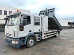 Iveco EuroCargo 130 E25 Doka / 7Pl. Container (bj 2010), Euro 5, Achterwielaandrijving, Iveco, Wit