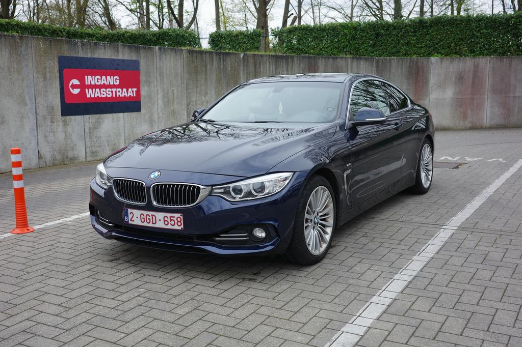 BMW 420D 2015 175000km, Auto's, BMW, Particulier, 4 Reeks, Bluetooth, Diesel, Euro 6, Coupé, 2 deurs, Handgeschakeld, Blauw, Beige