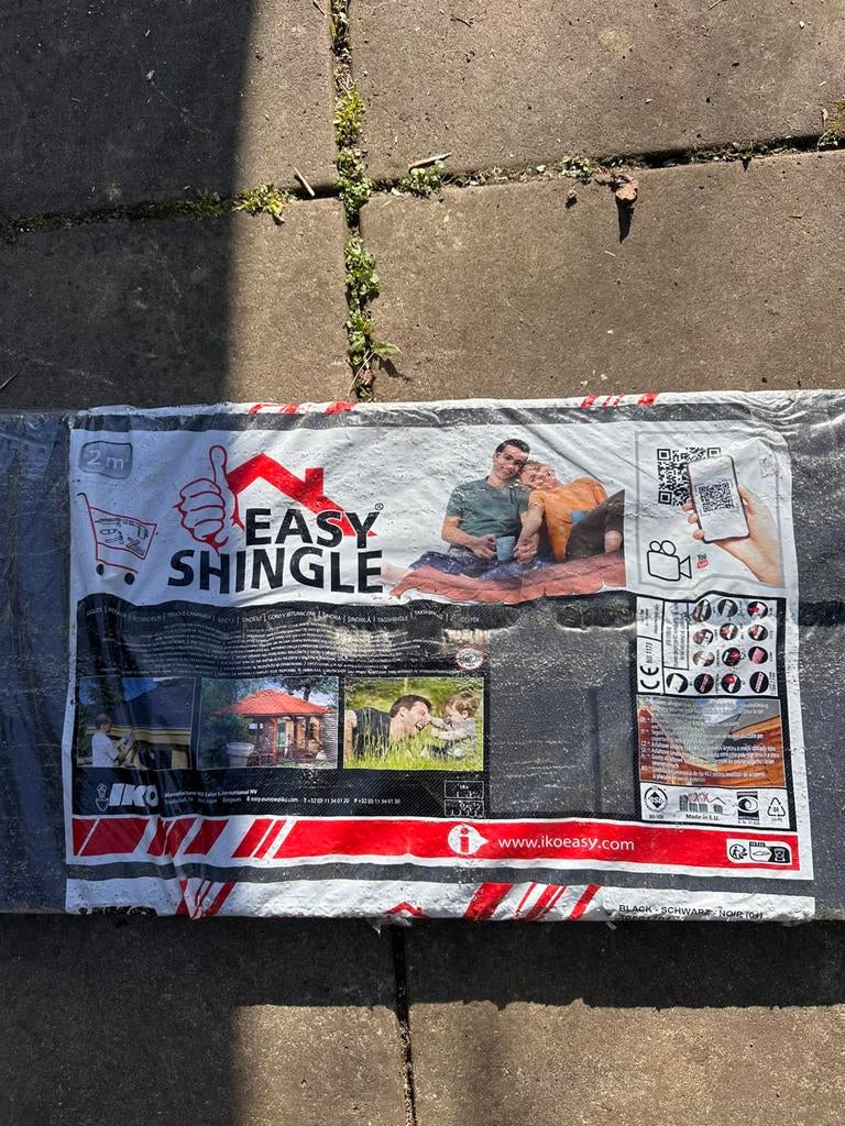 Easy Shingle dakshingles, Doe-het-zelf en Bouw, Dakpannen en Dakbedekking, Nieuw, Overige typen, Overige materialen, Zwart, Minder dan 5 m²