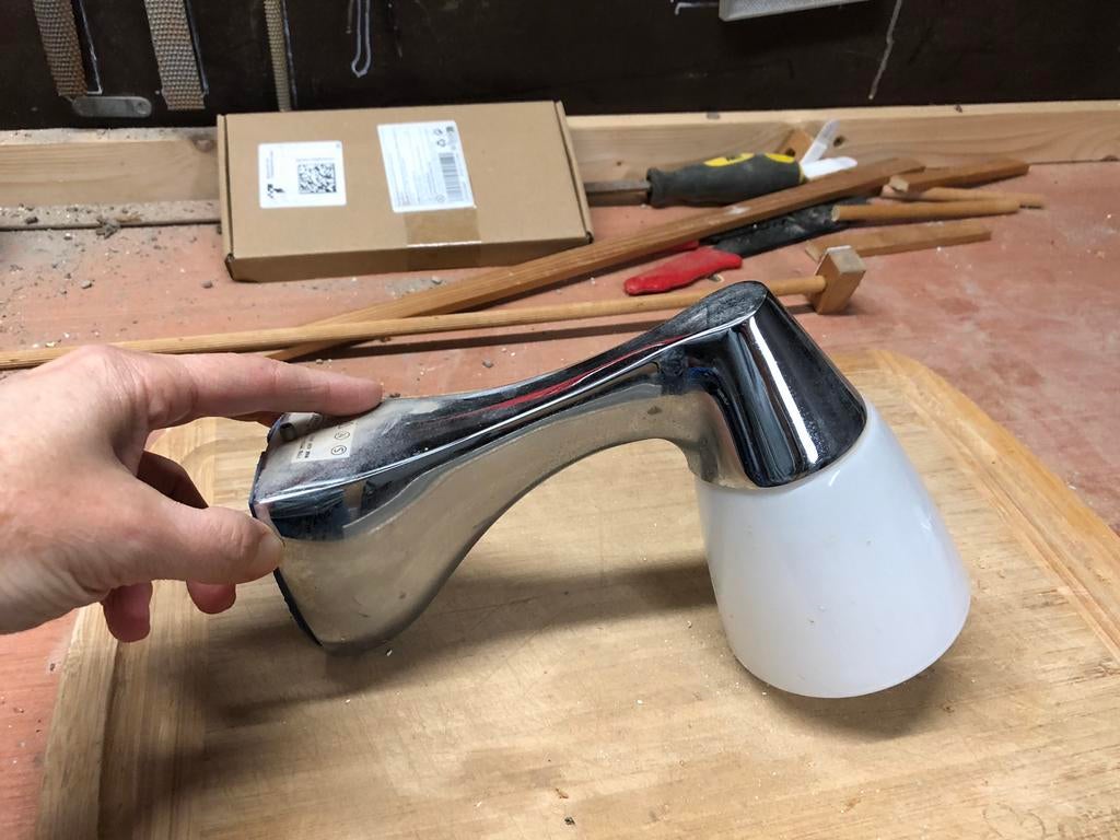 2 appliques de salle de bain vintage à donner, Enlèvement, Utilisé, Verre