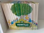 Sesamstraat collectie met rugtekening - 24 boekjes, Enlèvement ou Envoi