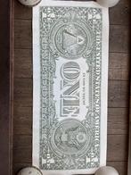 Poster recto verso 1 dollar, 100cm x 42cm, Verzamelen, Deurposter of groter, Rechthoekig Liggend, Ophalen of Verzenden, Zo goed als nieuw