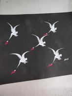 afrikaanse tekeningen, Ophalen