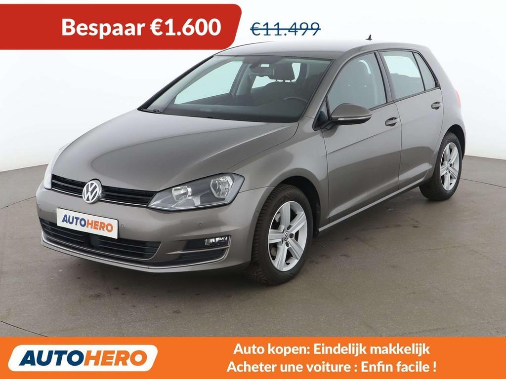 Volkswagen Golf 1.6 TDI Carat BlueMotion Tech. (bj 2015), Auto's, Volkswagen, Te koop, Golf, ABS, Adaptive Cruise Control, Airbags