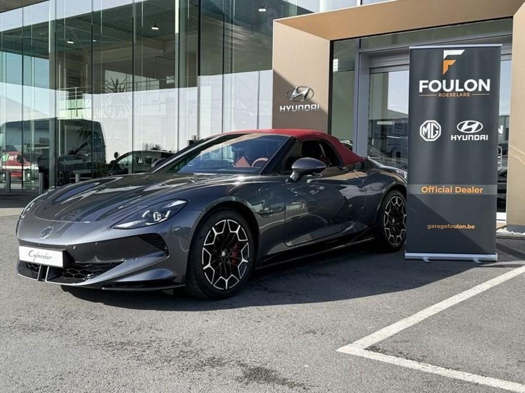 MG Cyberster 77 kWh Trophy Extended Range RED ROOF, Autos, 252 kW, Argent ou Gris, 2 places, 2 portes