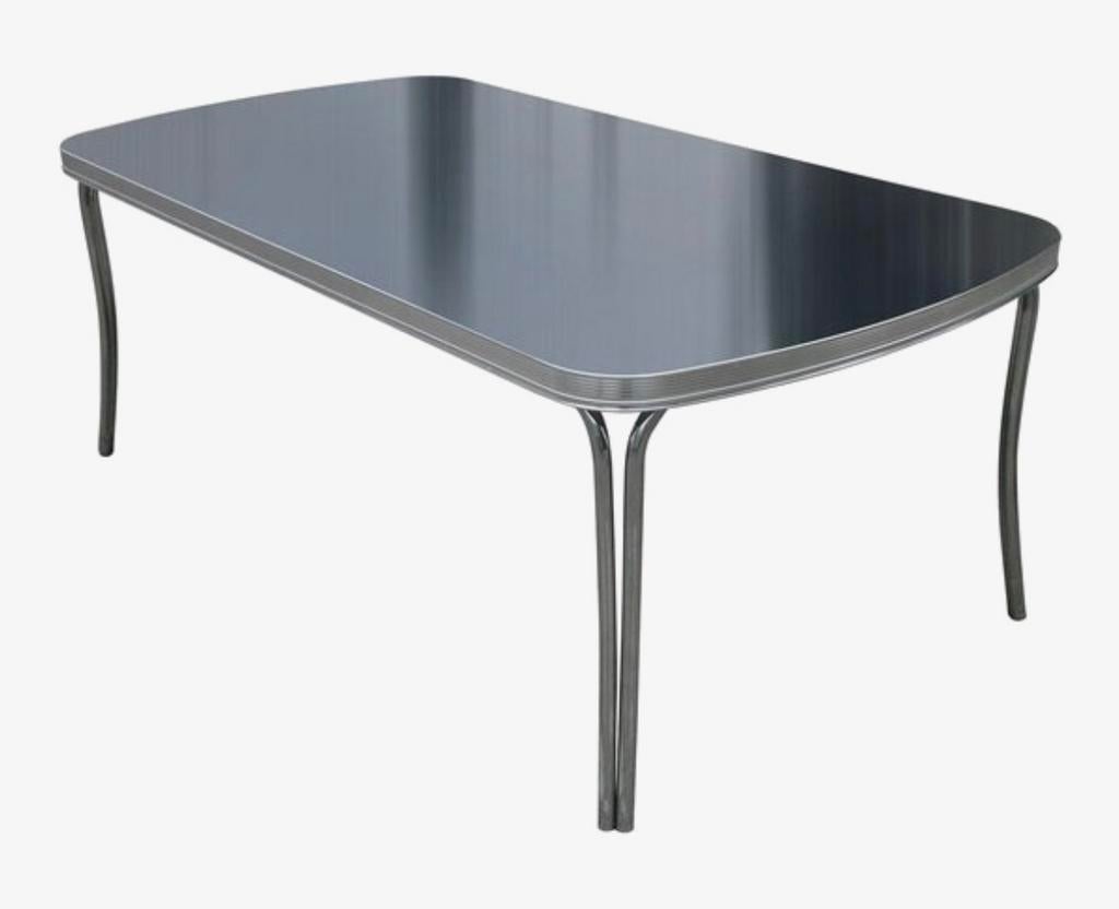 Keukentafel eettafel Bel Air, Ophalen, Overige materialen, Gebruikt, 100 tot 150 cm