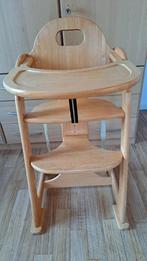 Houten meegroeistoel, Kinderen en Baby's, Ophalen, Zo goed als nieuw, Meegroeistoel