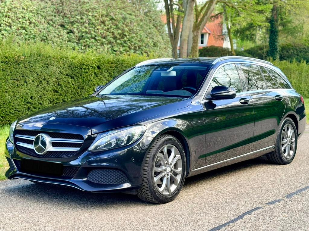 Mercedes C180 Gekeurd voor vvk, Autos, Mercedes-Benz, Entreprise, Caméra de recul, Automatique, Cuir, Enlèvement