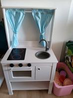 Speelgoedkeukentje met toeberen, Ophalen, Zo goed als nieuw, Hout, Speelkeuken