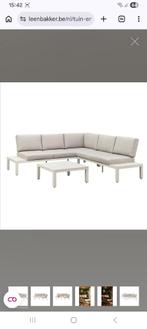 Loungeset als nieuw, Table d'appoint, 5 places, Aluminium, Comme neuf