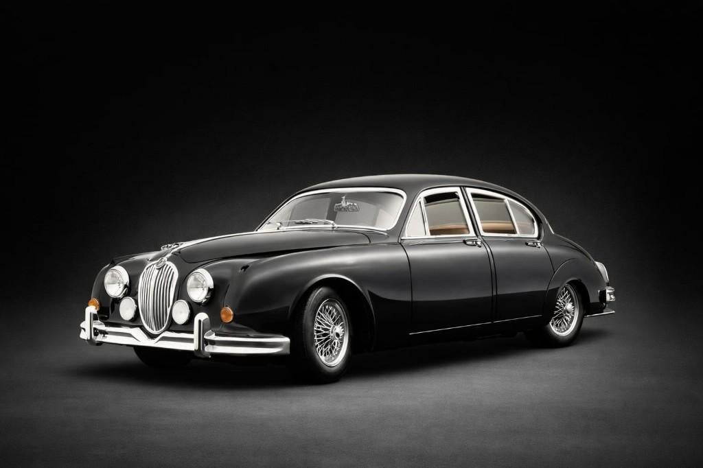 Schaalmodel 1/18 van een Jaguar Mark II (1959), Ophalen of Verzenden, Nieuw, Auto, Burago