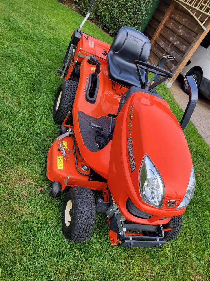 Kubota GR1600 III zitmaaier, Tuin en Terras, Zitmaaiers, Zo goed als nieuw, 120 cm of meer, Elektrische starter, Mulchfunctie