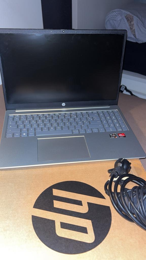 Hp pc ryzen 5 + factur et boite, Computers en Software, Windows Laptops, Zo goed als nieuw, SSD, Azerty, Ophalen